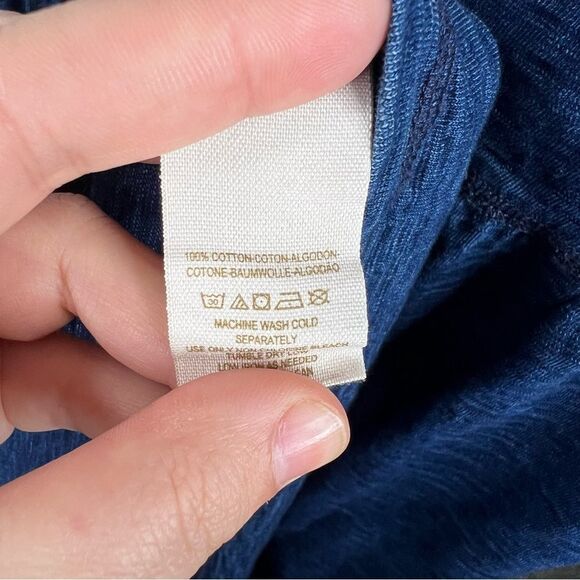 Free People Blue Long Sleeve Dress - Picture 9 of 11